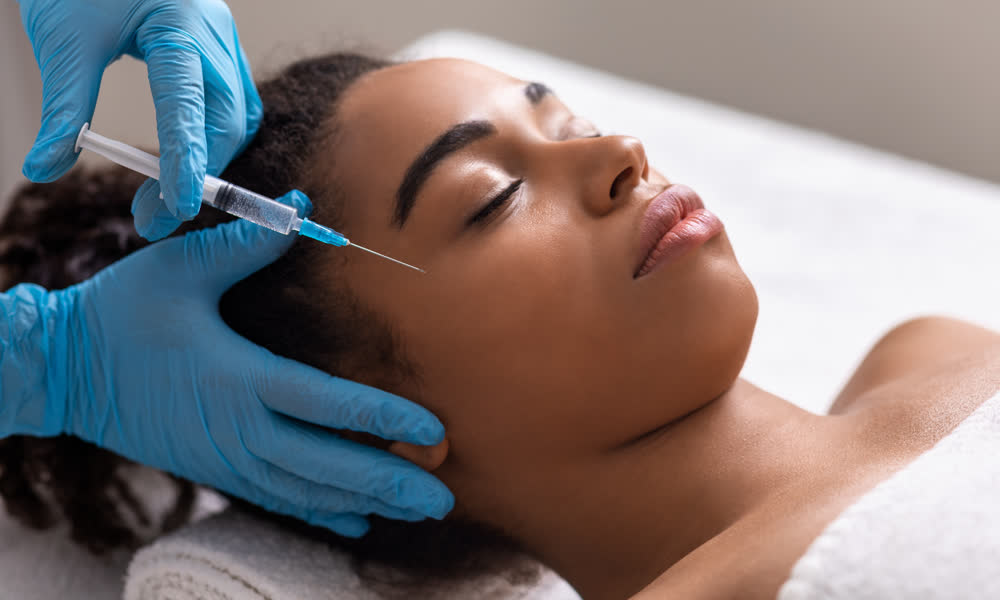 Botox injections treatment